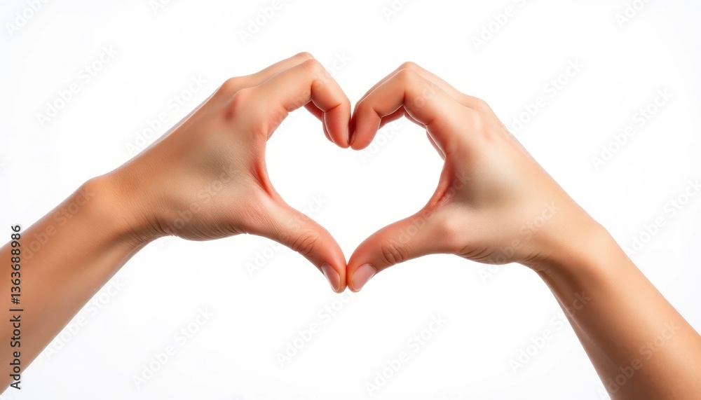 Hands forming a heart shape (2) Hands forming a heart shape (2)