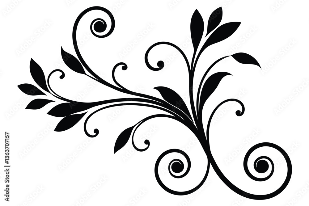 Obraz premium abstract floral background