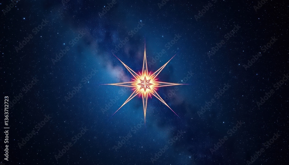 Cosmic starburst design Cosmic starburst design