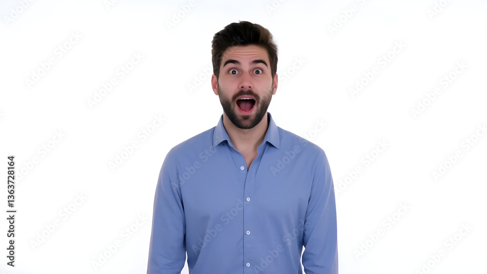 young man with a beard young man with a beard