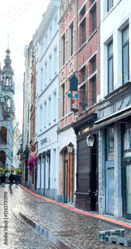 Brussels, Belgium - September 28, 2024 - Cityscape