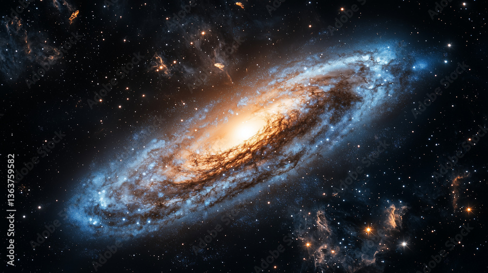 Fototapeta premium galaxy