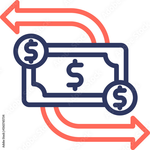 Money Flow Icon