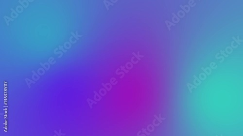 Abstract blue and purple animated gradient background 4K resolution stock video