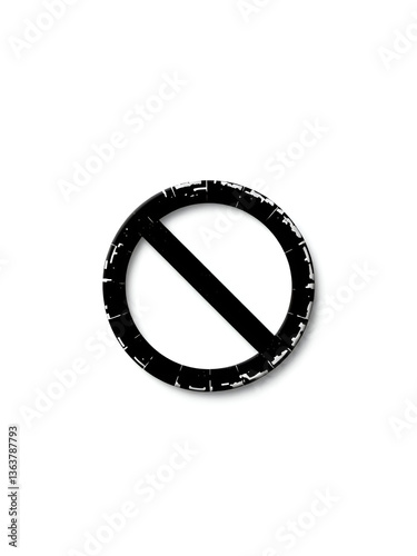 negative reply icon sign vector