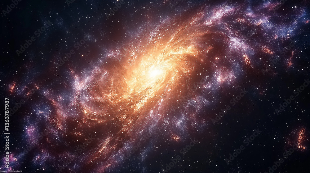 Fototapeta premium galaxy