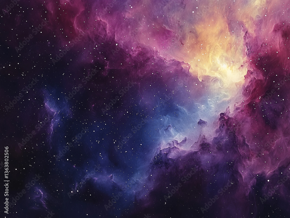 Naklejka premium galaxy