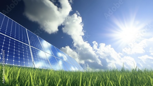 solar panels - generated AI