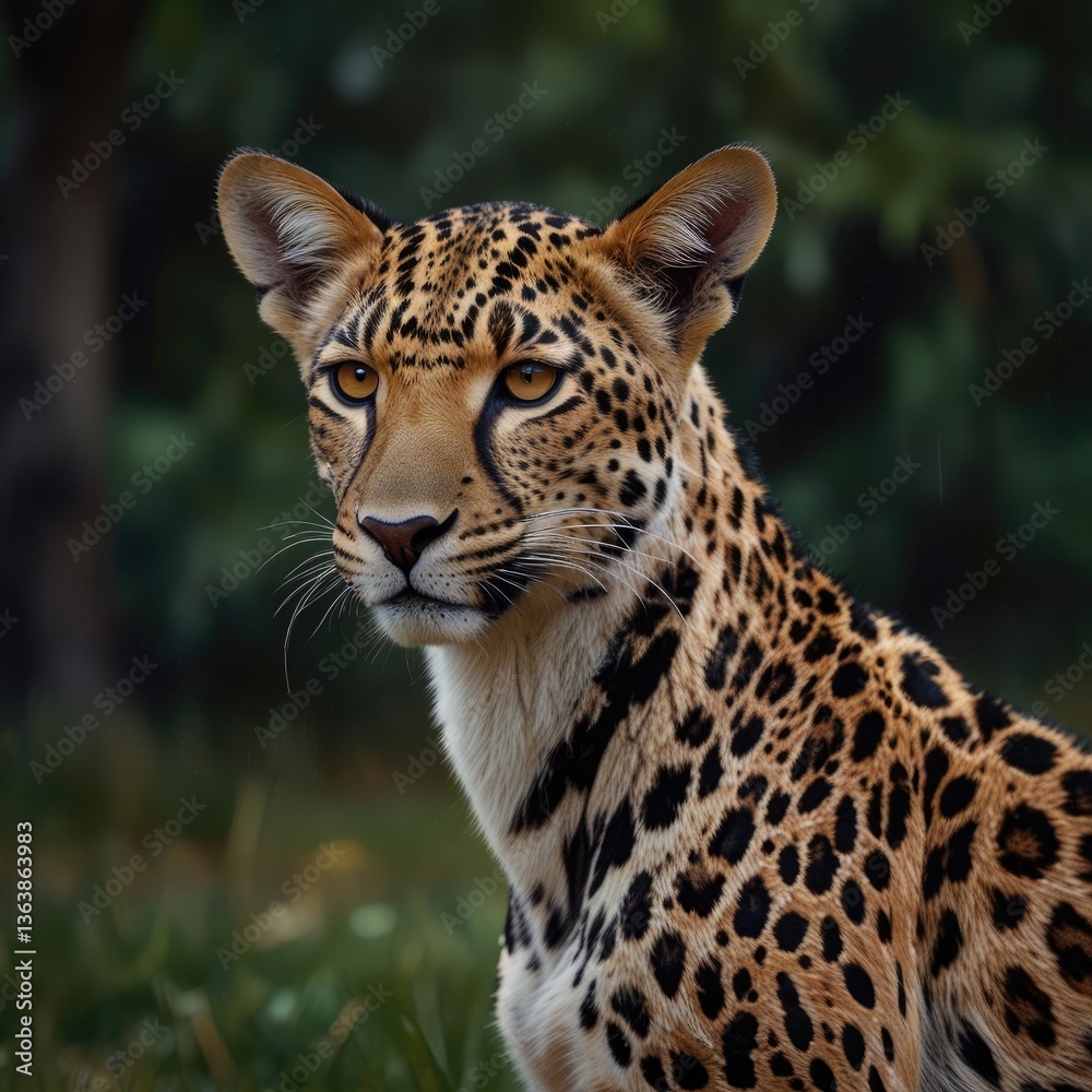 Obraz premium Realistic Animal Generated Image