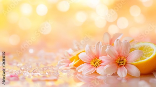 Soft Floral Citrus Spa 