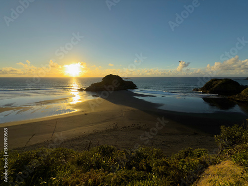 Back Beach, New Plymouth, Taranaki, New Zealand
