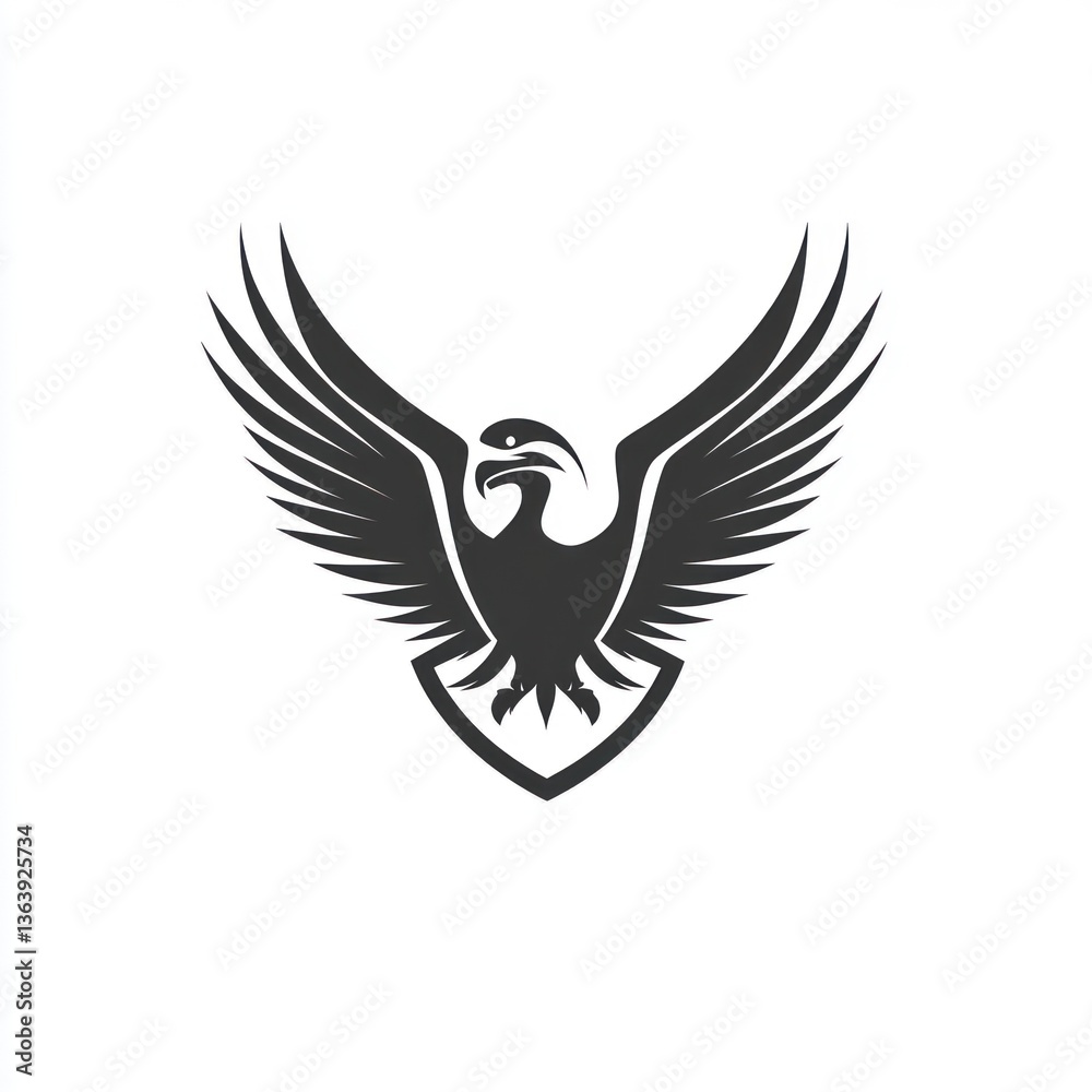 Obraz premium Eagle Shield Logo