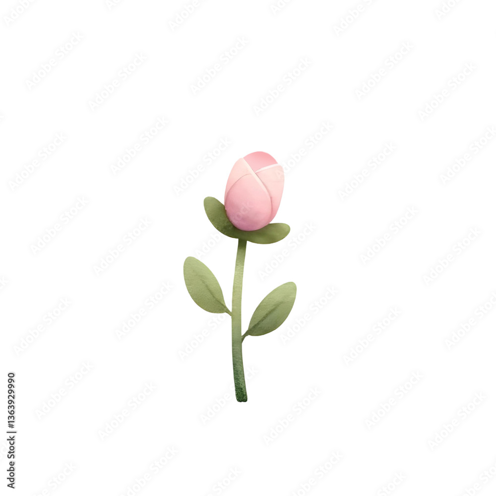 Fototapeta premium flower isolated on transparent background