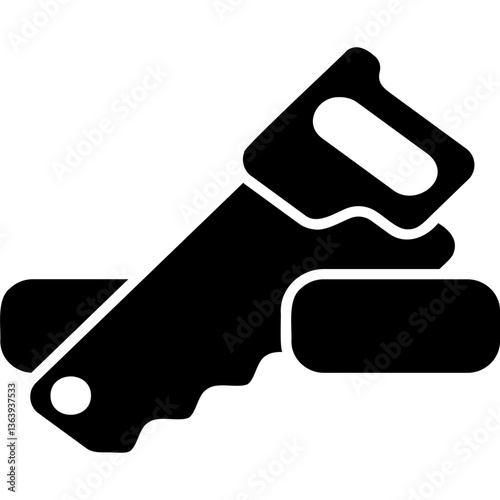 Hand Saw Illustration