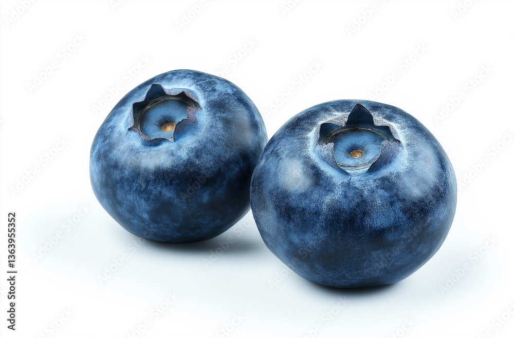 blueberries isolated on white background blueberries isolated on white background