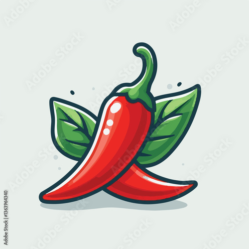hot, chili, food, spicy, red, spice, vegetable, pepper, chilli, fresh, isolated, mexican, vector, background, ingredient, taste, organic, cooking, cuisine, jalapeno, flavor, plant, cayenne, paprika, h