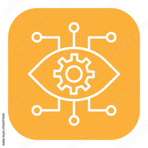 Robotics Eye Icon