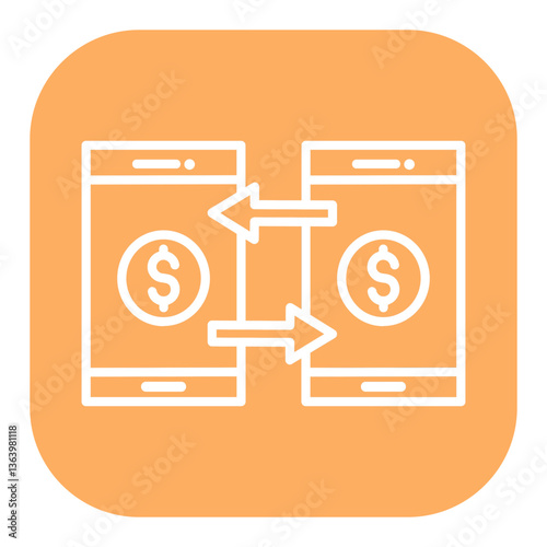 Send Money Mobile Icon