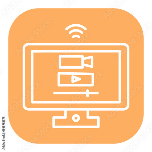 Streaming Icon