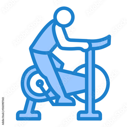 Exercise Bike Icon