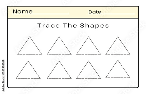 Vector illustration. Coloring book letter for kids. Worksheet for preschool, kindergarten, and school age. Trace line.