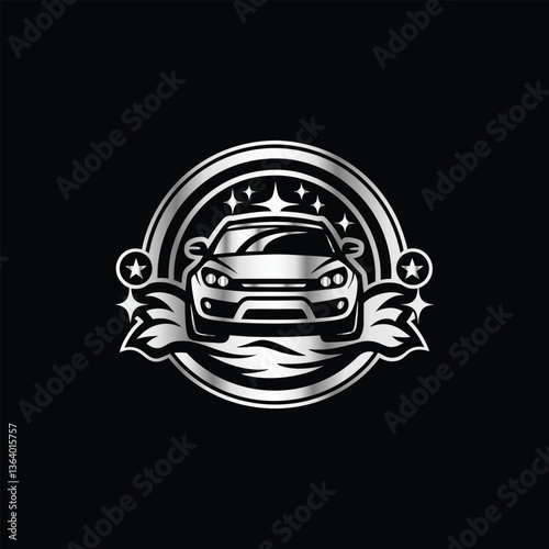 Auto Car Logo Design Vector Template. Car wash logo. Abstract Luxury Car Icon. Car wash logo. Car wash icon. Car wash symbol. Vector illustration.