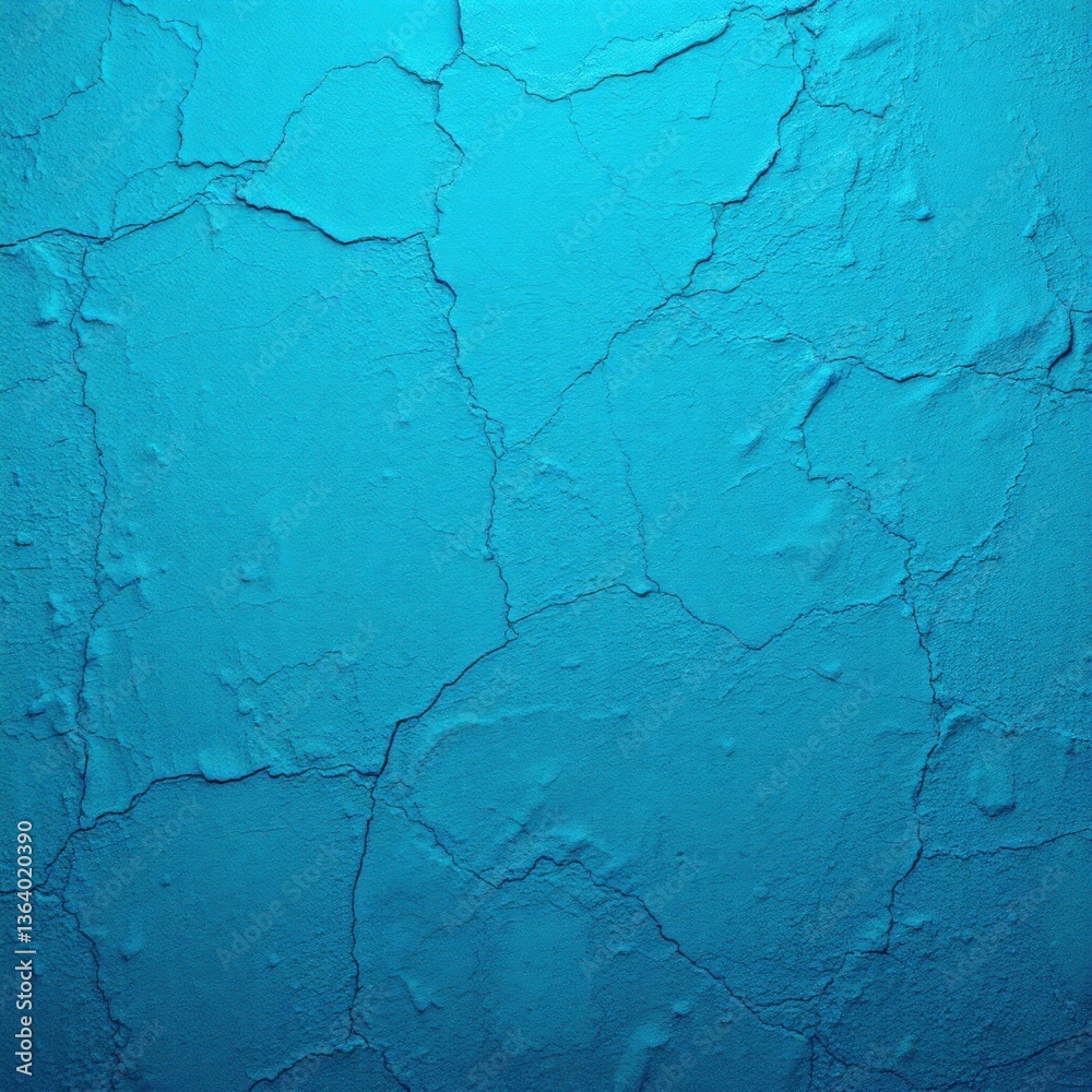 Obraz premium Blue green abstract background. Toned rough rock surface texture. Beautiful teal background with copy space for design.