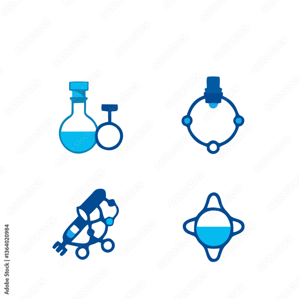 Science & Laboratory Icons Set Science & Laboratory Icons Set