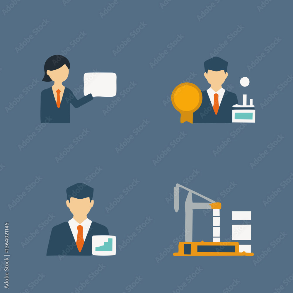Corporate Communication & Engineering Icons Corporate Communication & Engineering Icons