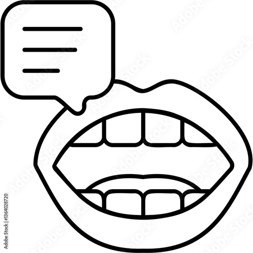 Word Of Mouth Icon