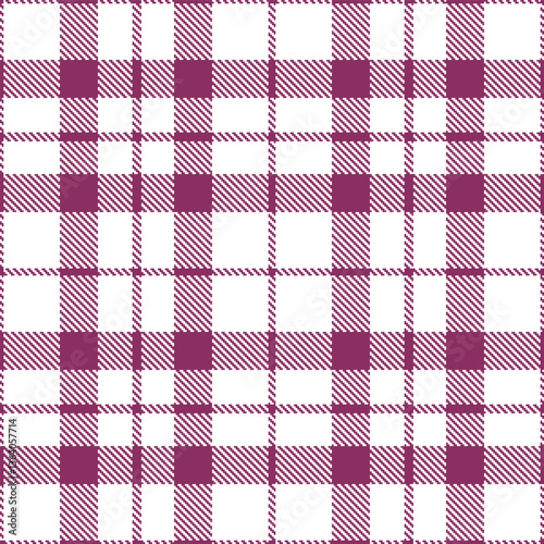 Modern Seamless Tartan in Vivid Velvet tones Textile Design Variant 2520