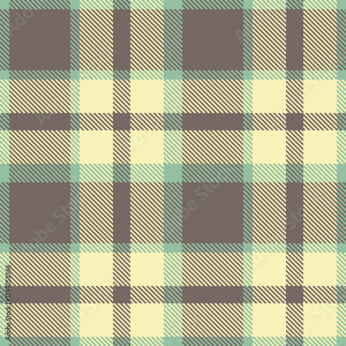 Modern Seamless Tartan in Iridescent Greenish Grey tones Textile Design Variant 2530