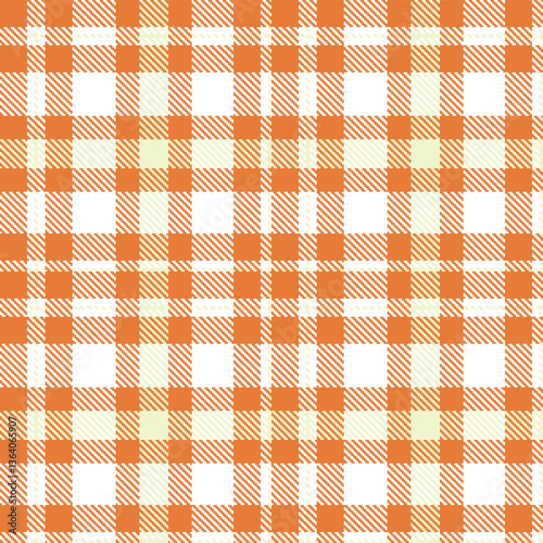Modern Iridescent Dusty Orange Seamless Tartan Textile Design Variant 2635