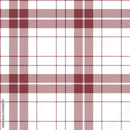 Modern Seamless Tartan in Light Light Maroon tones Textile Design Variant 2646