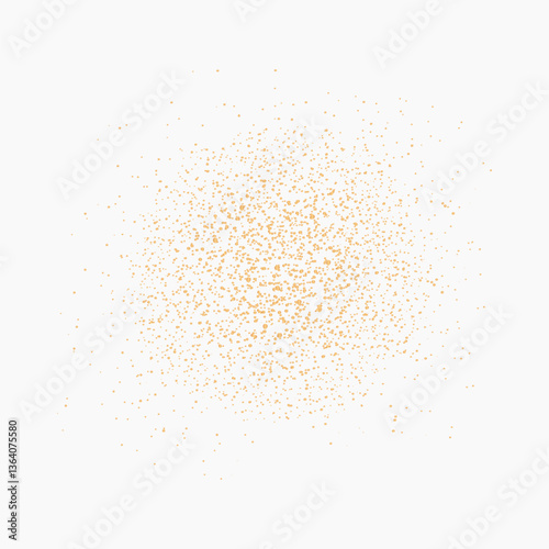 Gold flakes, effect element vector
