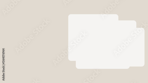 Rectangle beige frame clipart vector