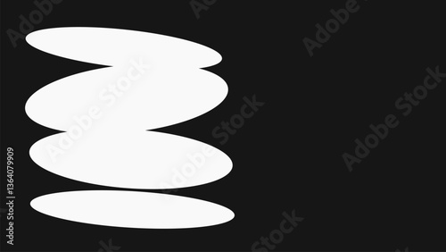 Abstract geometric frame HD wallpaper vector