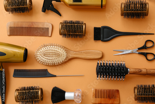 Set of hairdresser's access...
