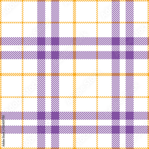 Modern Seamless Tartan in Dark White tones Textile Design Variant 2946