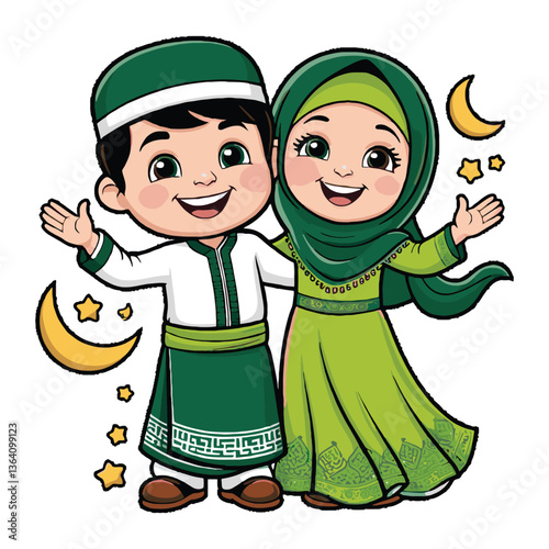 Classic Baju Koko And Hijabs For A Blessed Eid