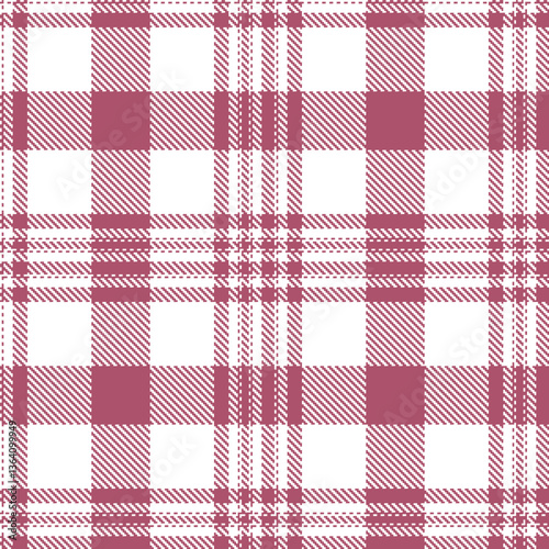 Modern Pale White Seamless Tartan Textile Design Variant 2969
