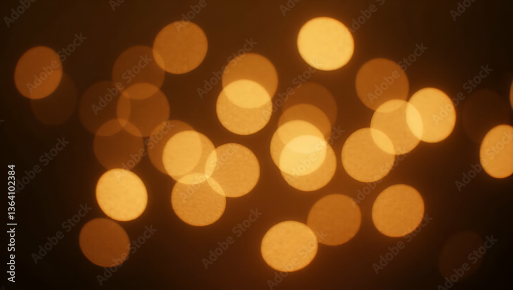 Fototapeta premium Vintage Glitter Bokeh Lights: Elegant Holiday Background with Defocused Concept for Photo Stock