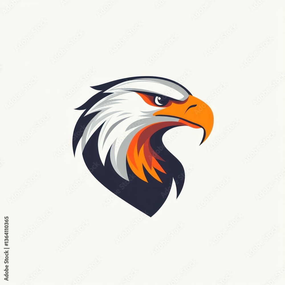 Obraz premium Eagle Head Logo