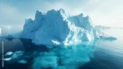 Wallpaper Mural Majestic 4K Iceberg Landscape – Stunning Arctic Beauty Torontodigital.ca