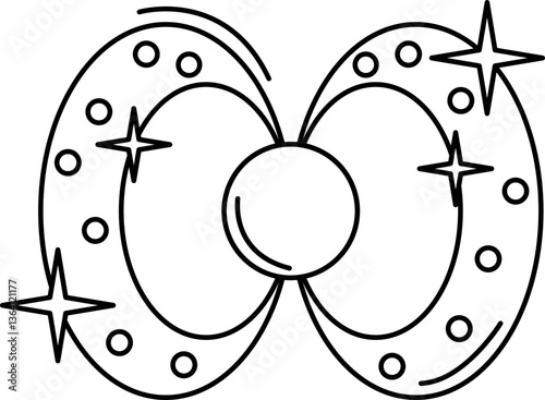 Monoline Cosmic Space Element Set