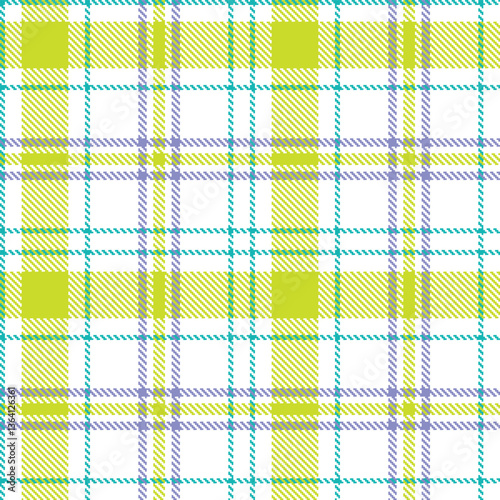 Modern Seamless Tartan in Deep White tones Textile Design Variant 406