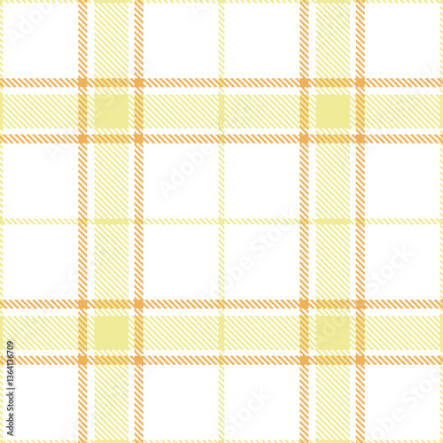 Modern Bright White Seamless Tartan Textile Design Variant 563