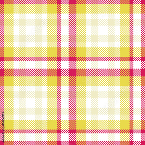 Modern Seamless Tartan in Neon White tones Textile Design Variant 616
