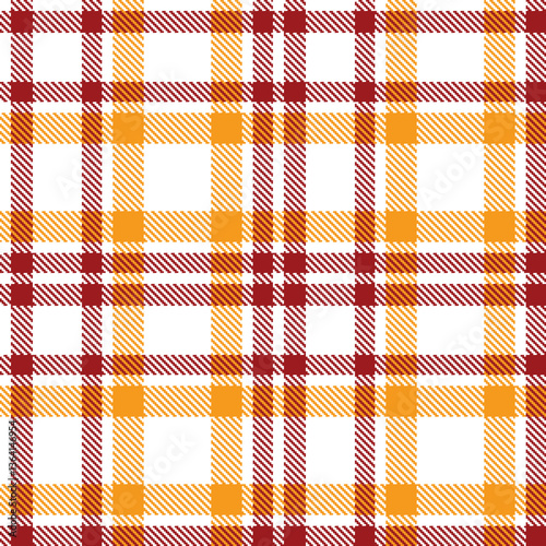 Modern Rich White Seamless Tartan Textile Design Variant 707