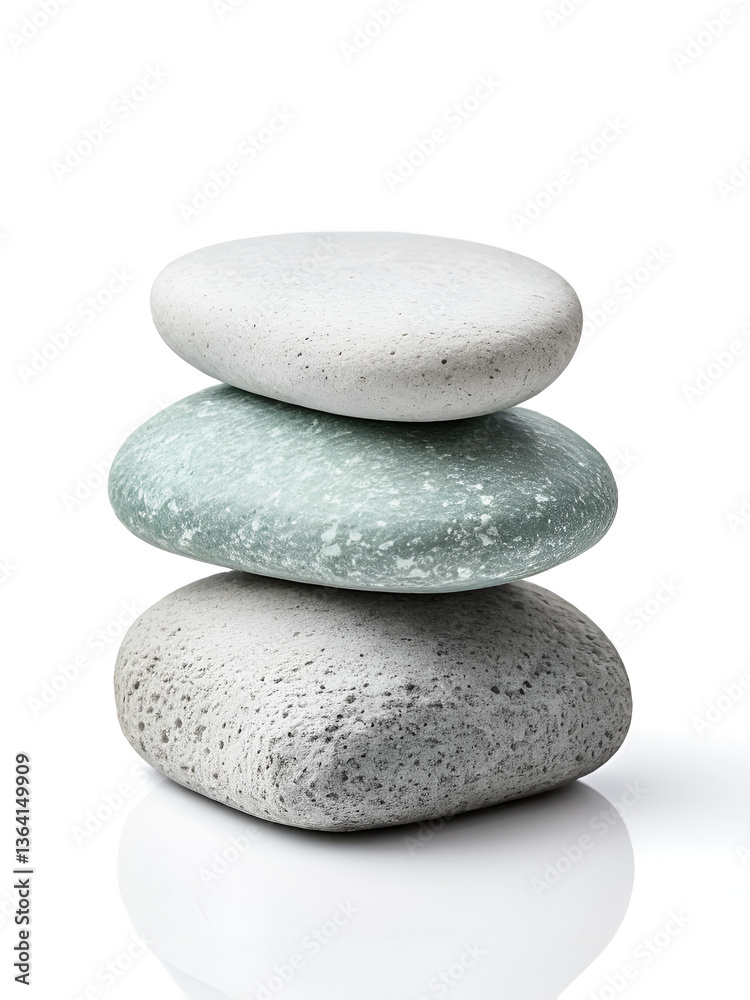Alum stone isolated on white background.. Alum stone isolated on white background..
